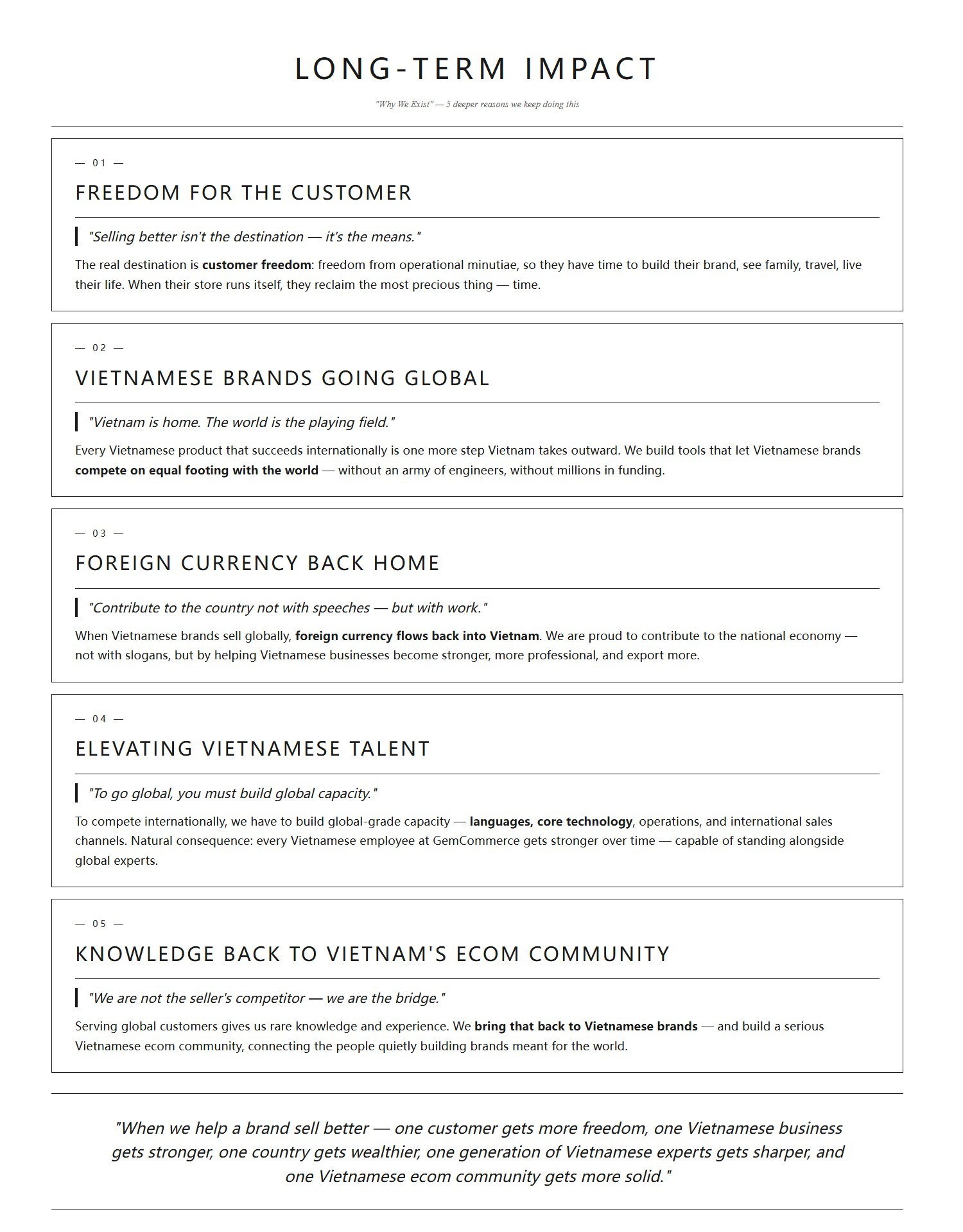 GemCommerce — five deeper reasons we keep showing up