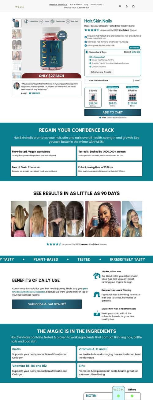 landing page example 3